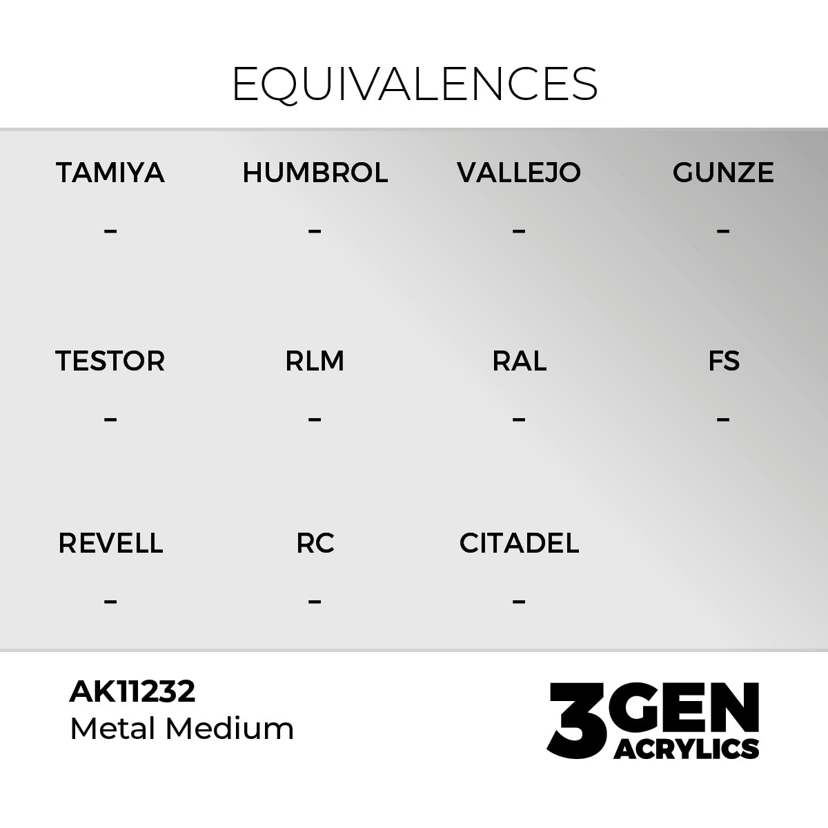 Pot de peinture AK 3GEN AK11232 Métal Medium - Médium métallique 18 ml, detail 1