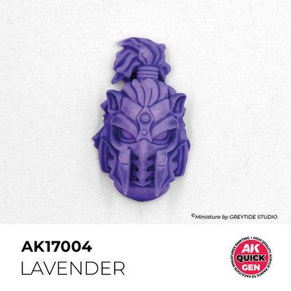 Pot de peinture AK Quick Gen AK17004 Lavender - Lavande 18 ml, détail 1