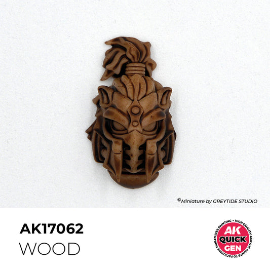 Pot de peinture AK Quick Gen AK17062 Wood - Bois 18 ml, détail 1