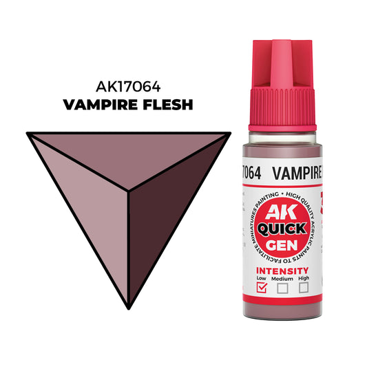 Pot de peinture AK Quick Gen AK17064 Vampire Flesh - Chair Vampire 18 ml