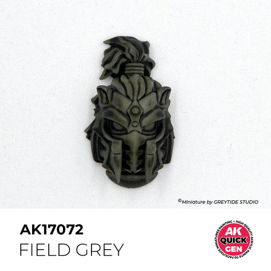 Pot de peinture AK Quick Gen AK17072 Field Grey - Gris de Champ 18 ml, détail 1