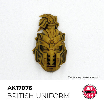 Pot de peinture AK Quick Gen AK17076 British Uniform - Uniforme Britannique 18 ml, détail 1