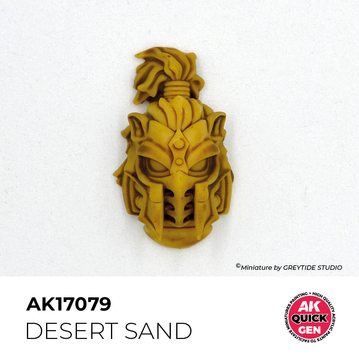 Pot de peinture AK Quick Gen AK17079 Desert Sand - Sable Désert 18 ml, détail 1