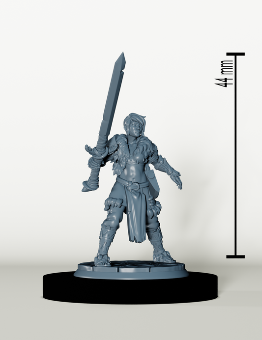 Amiri - Barbare Iconique Pathfinder 2e