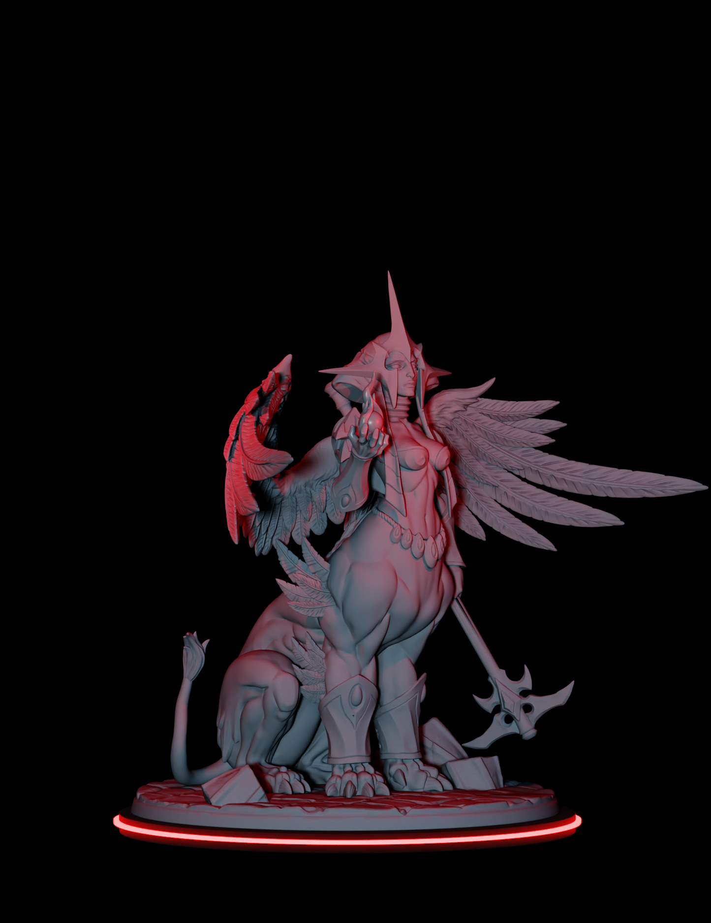 Sphinx d'Albâtre Divin