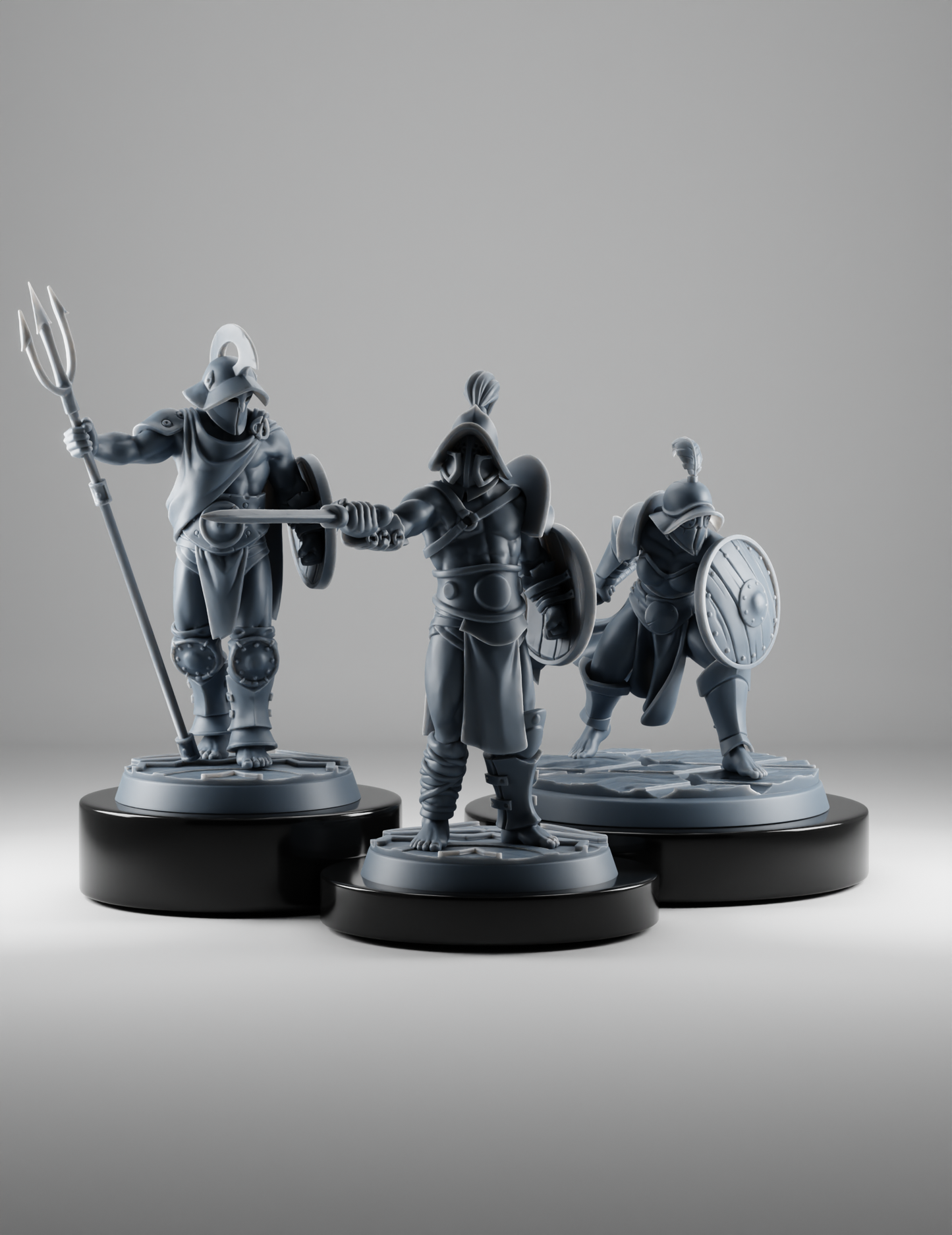 Gladiateurs d'Arène, Set de 3 Combattants