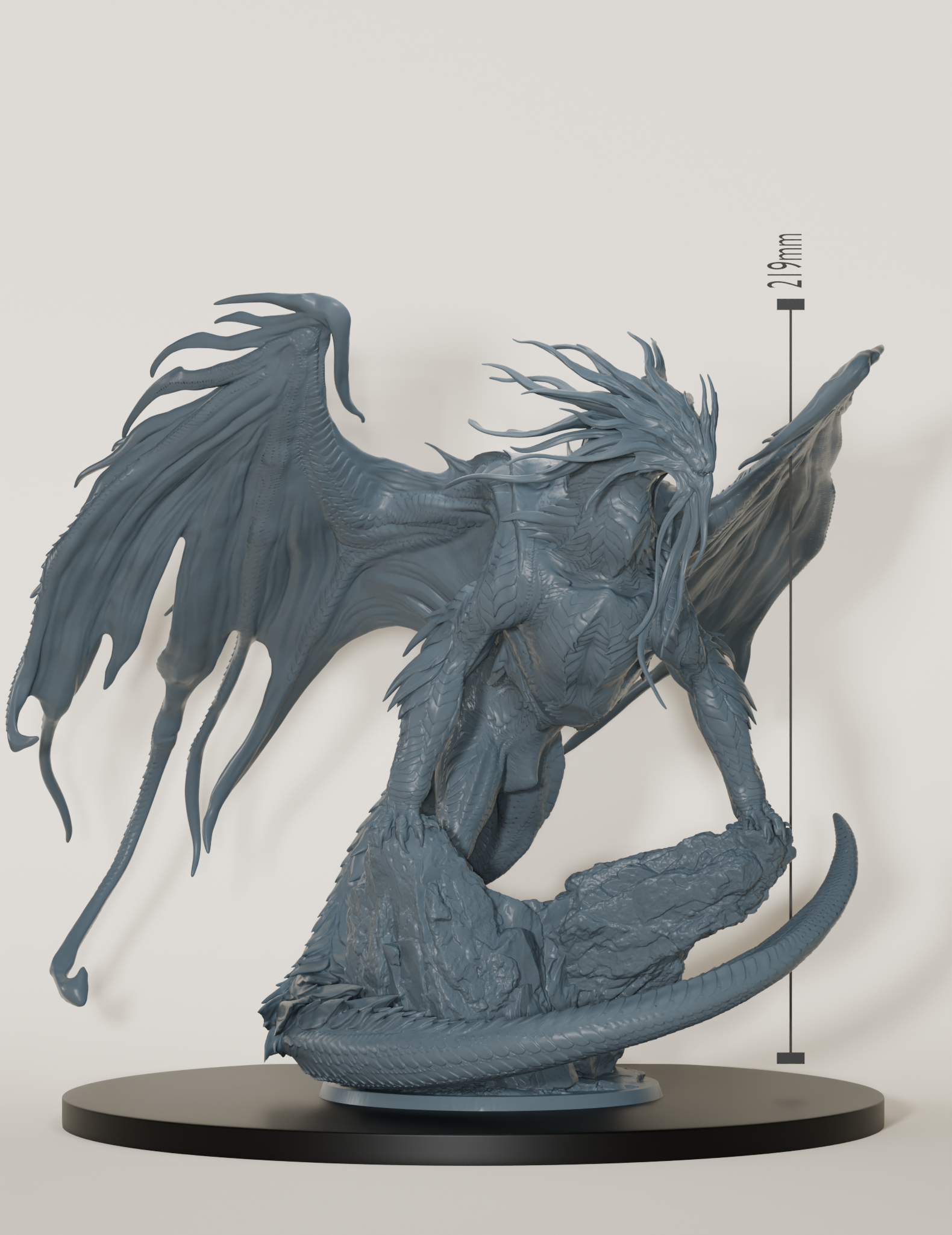 Dragon céleste colossal