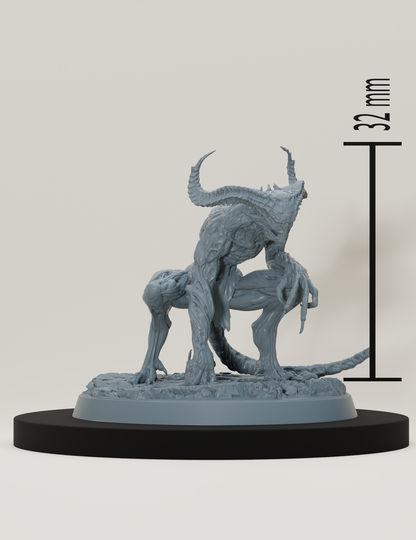 Set créatures démoniaques affamées