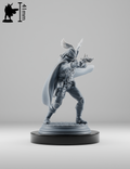 Gunslinger Aveugle avec son Corbeau