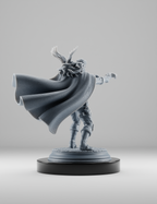 Gunslinger Aveugle avec son Corbeau