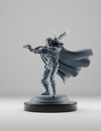 Gunslinger Aveugle avec son Corbeau