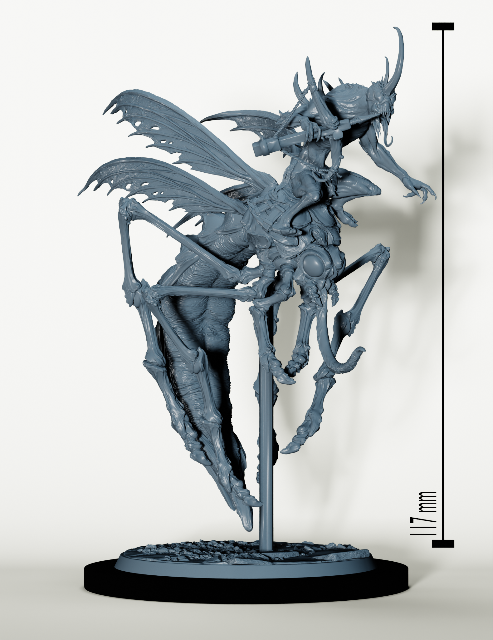 Set Cavaliers Démons sur Insectes Géants