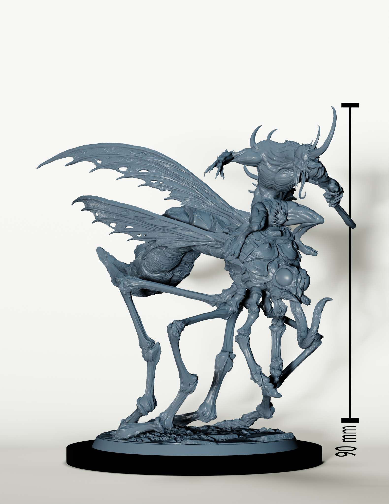 Set Cavaliers Démons sur Insectes Géants