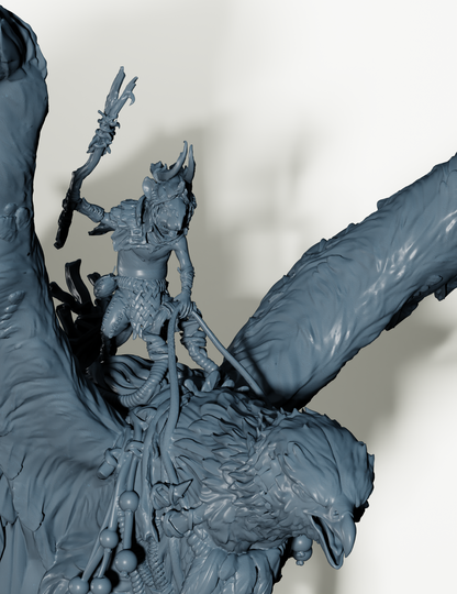 Aigle Géant et Cavalier Souris