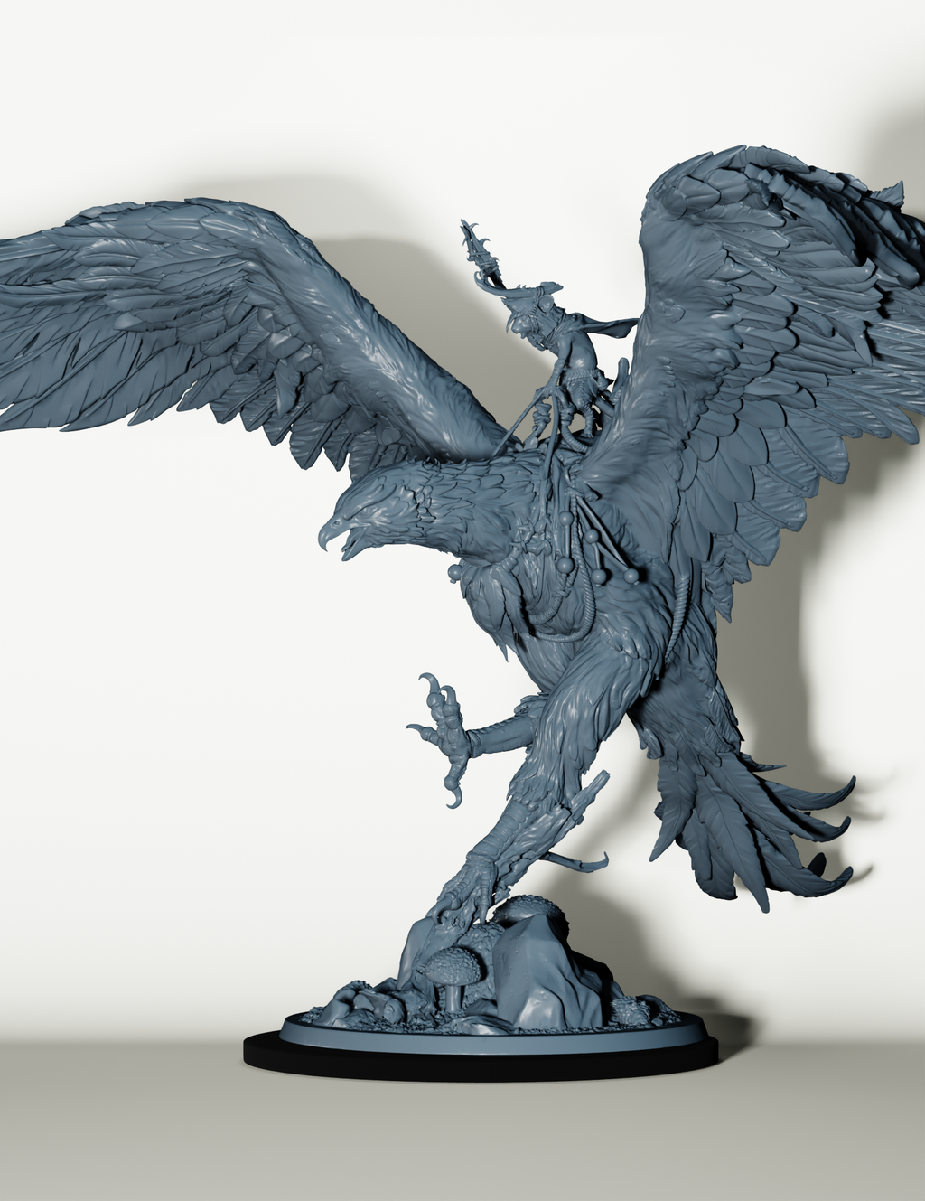 Aigle Géant et Cavalier Souris