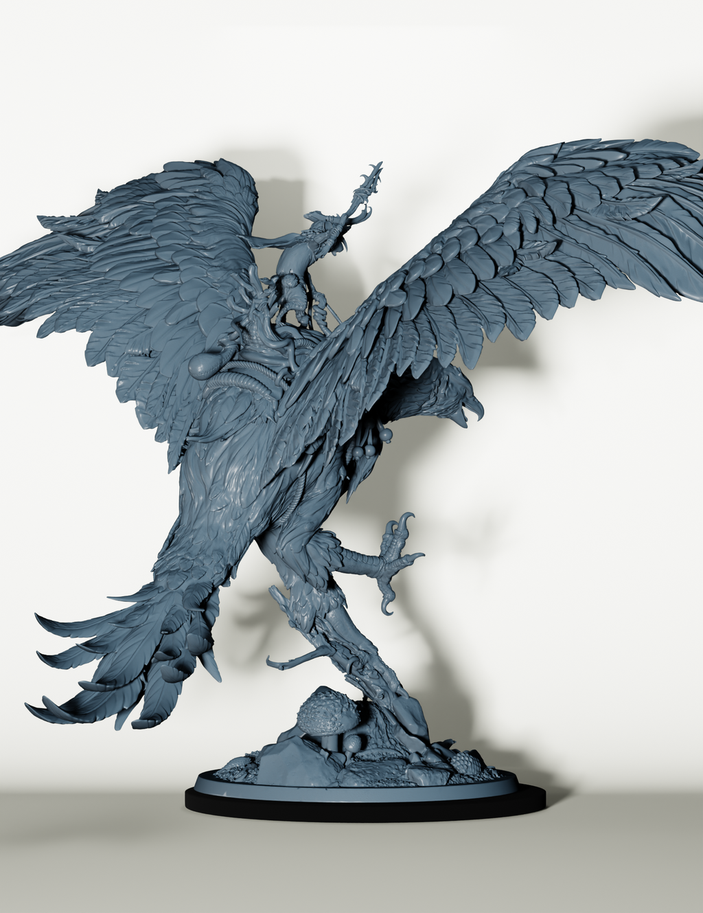 Aigle Géant et Cavalier Souris