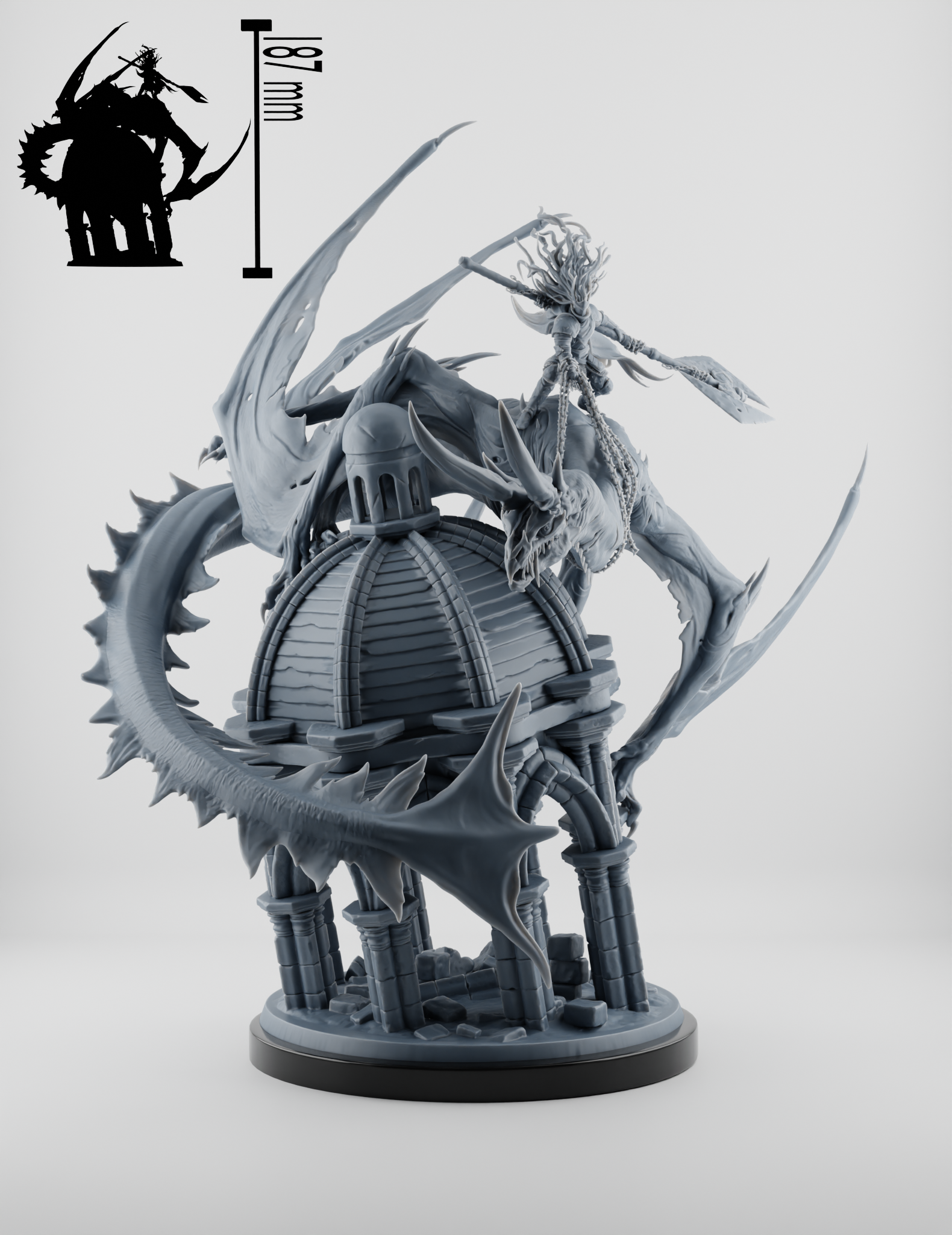 Dragon Ancien et Chevalier Maudit