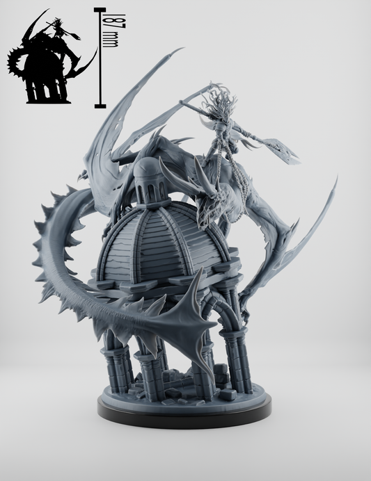 Dragon Ancien et Chevalier Maudit