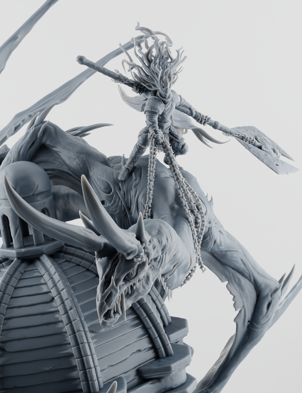 Dragon Ancien et Chevalier Maudit