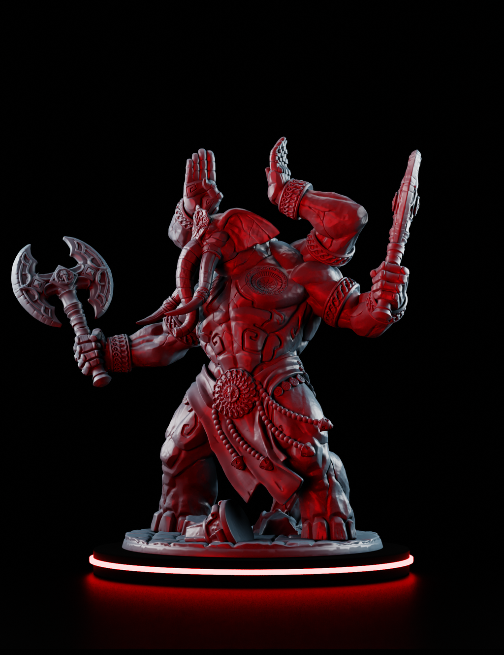 Le Colosse d'ivoire - Titan Sacré Eléphant folk