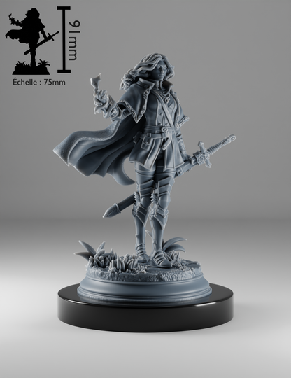Magicienne de Guerre Humaine