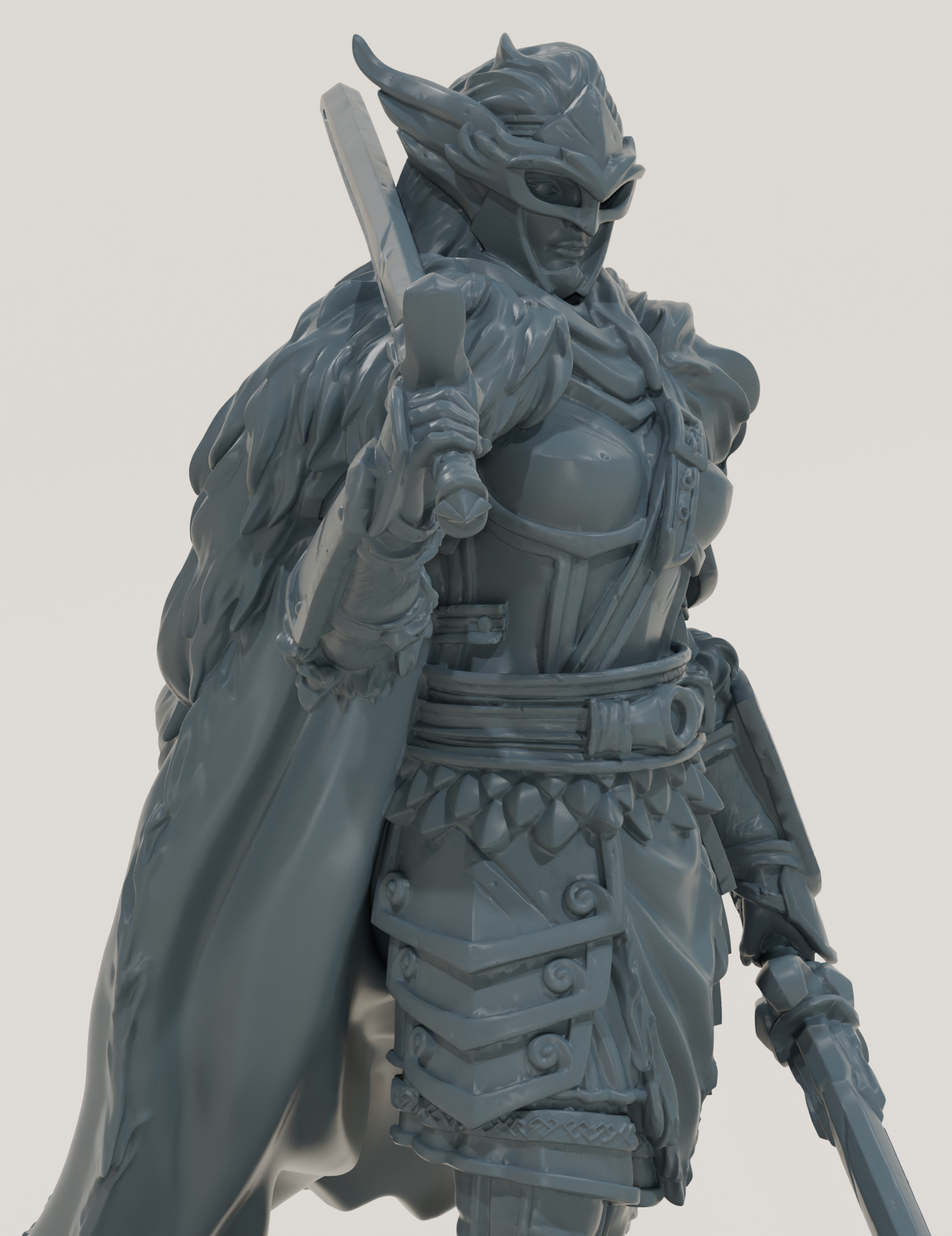 Guerrière Demi-Elfe