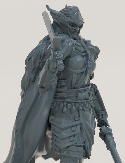 Guerrière Demi-Elfe