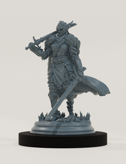 Guerrière Demi-Elfe