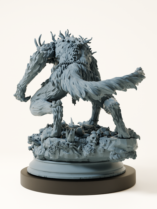 Monstre lycanthrope cornu
