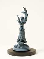 Demi-elfe druide tireuse