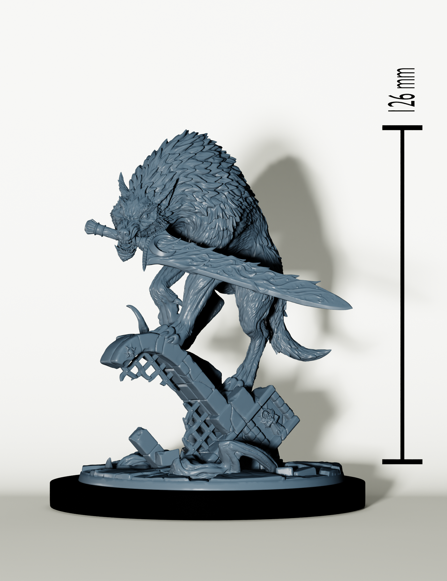 Capitaine Fenrir - Guerrier Changeforme