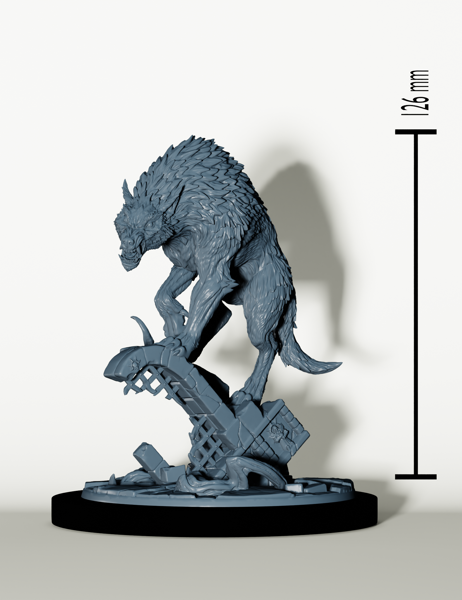 Capitaine Fenrir - Guerrier Changeforme