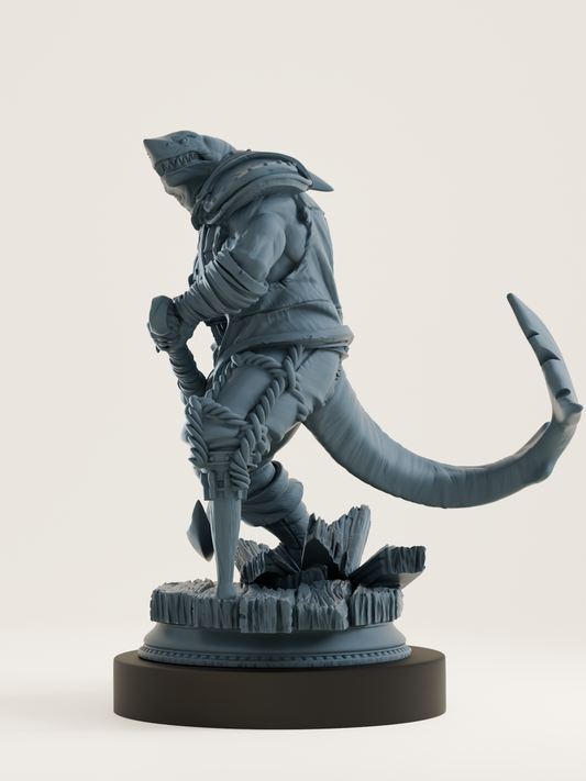 Requin humanoïde pirate