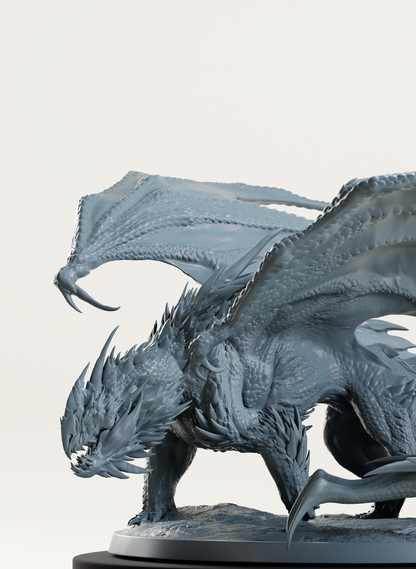 Dragon chromatique blanc
