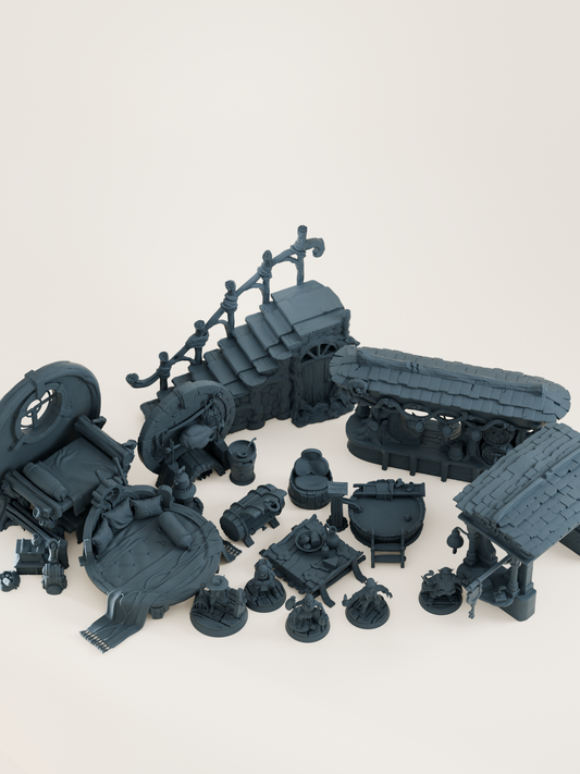 Set auberge halfelin