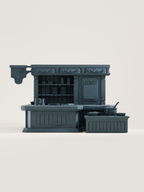 décor complet d'une taverne