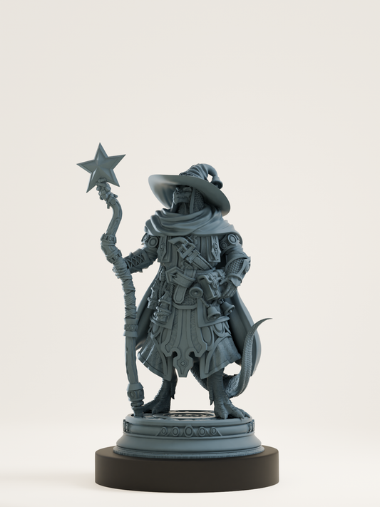 Sorcier draconien d’argent