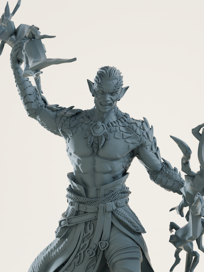drakeide Demi-Dragon Sorcier