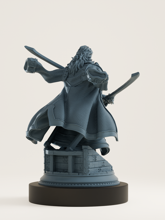 Humain pirate chasseur de malédictions