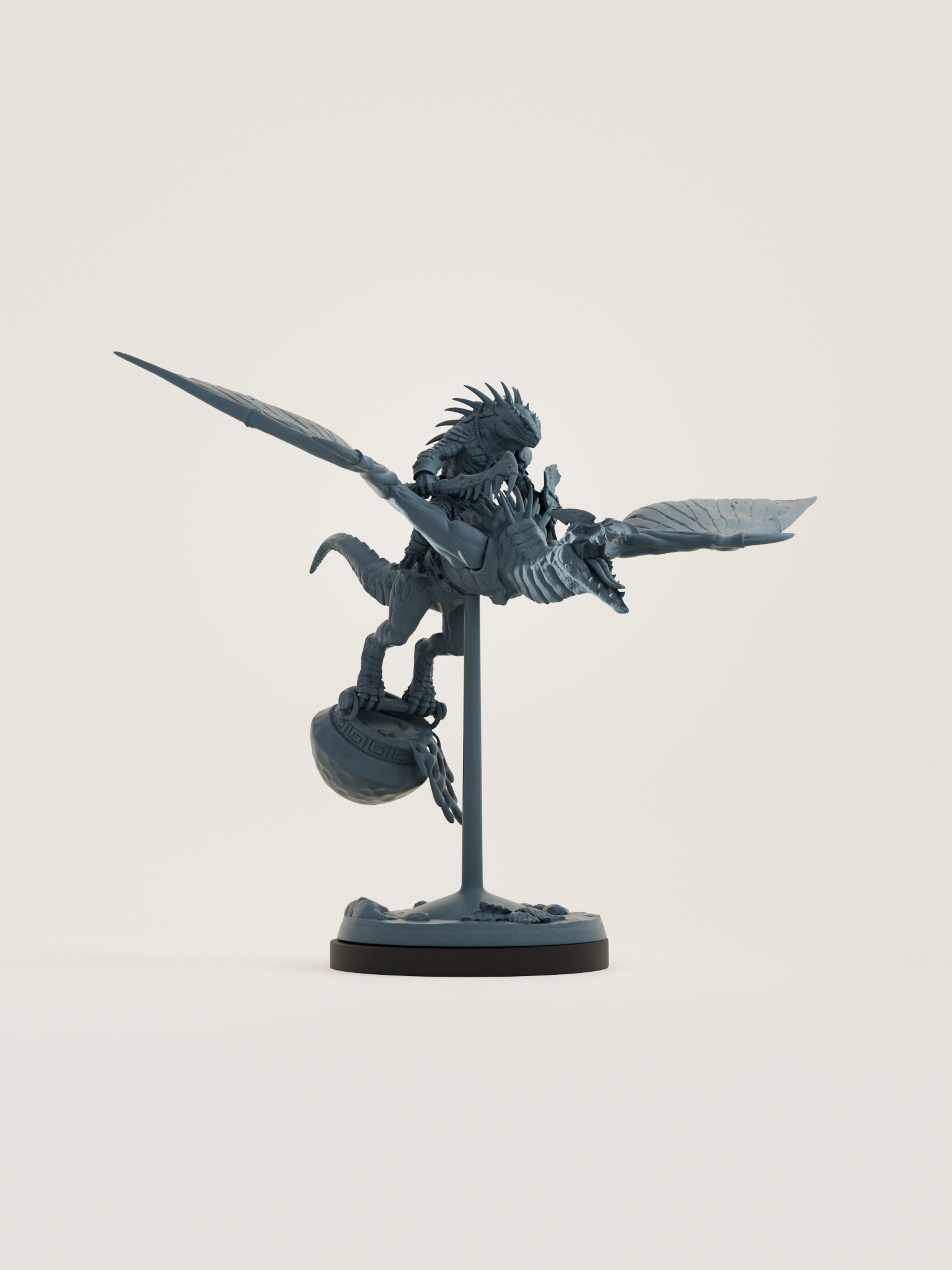 Set hommes-lézards des marais
