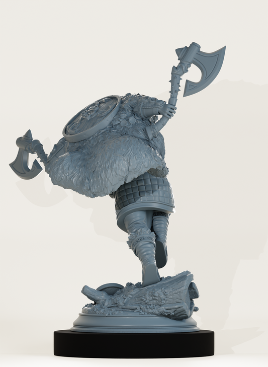 Guerrier nordique enragé