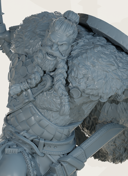 Guerrier nordique enragé