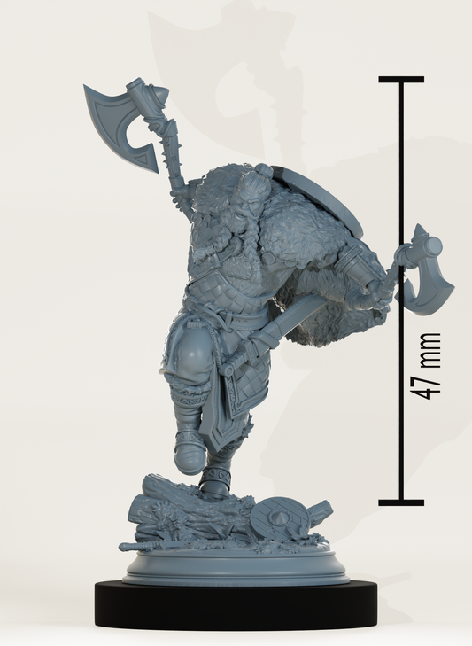 Guerrier nordique enragé