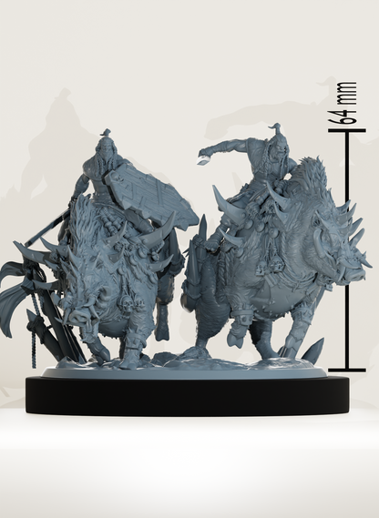 Set Orcs sur sangliers