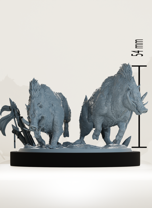 Set Orcs sur sangliers