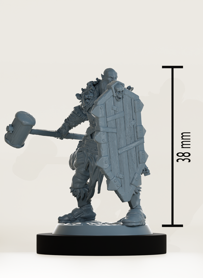 Set Orcs avec marteaux
