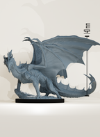 Orc sur dragon d'argent