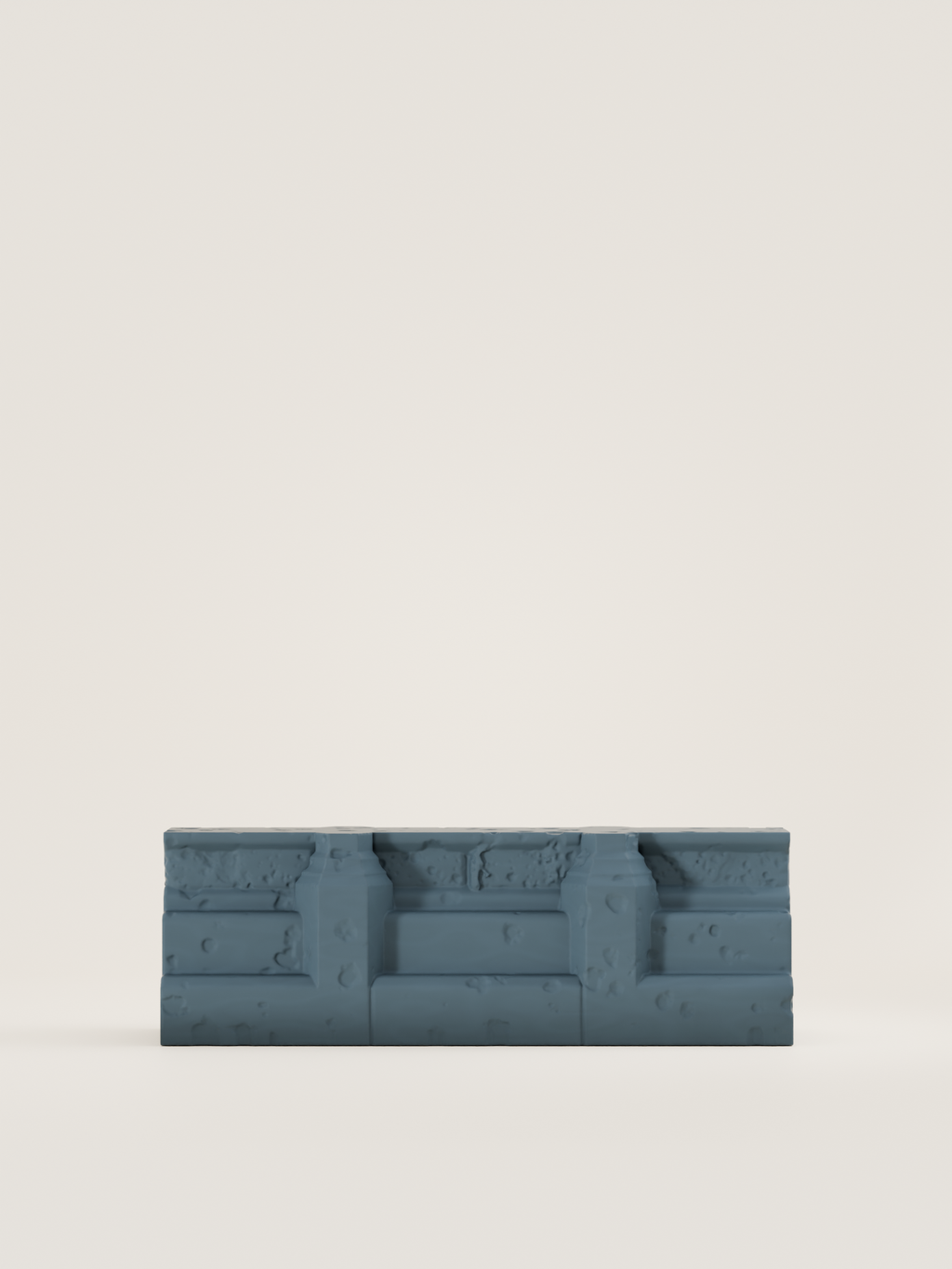 Mur modulaire avec lanterne