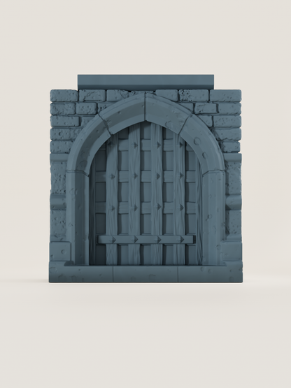 Mur modulaire Herse (avec système d'ouverture)