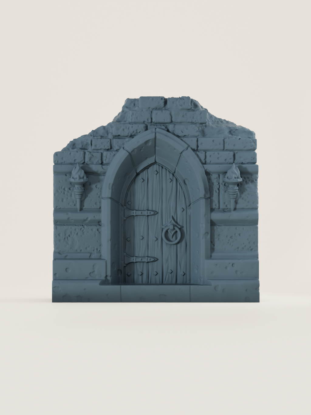 Mur modulaire porte verouillée